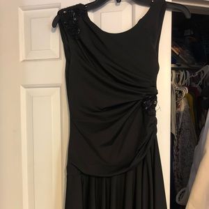 Black cocktail dress